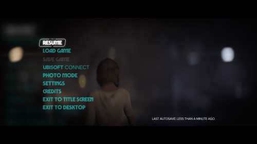 Pause screenshot of Star Wars Outlaws video game interface.
