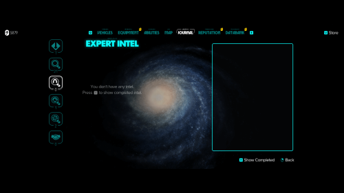 Quest screenshot of Star Wars Outlaws video game interface.