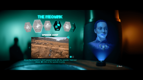 Skills screenshot of Star Wars Outlaws video game interface.