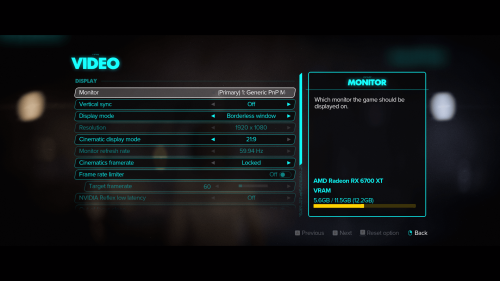 Video screenshot of Star Wars Outlaws video game interface.
