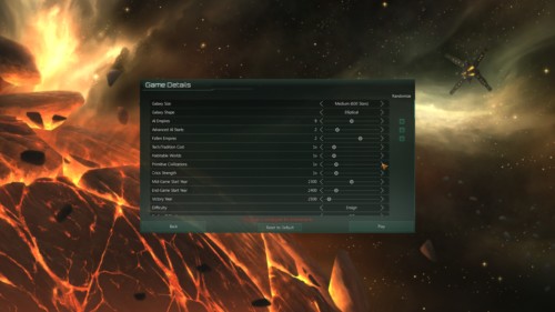 Stellaris, Interface In Game