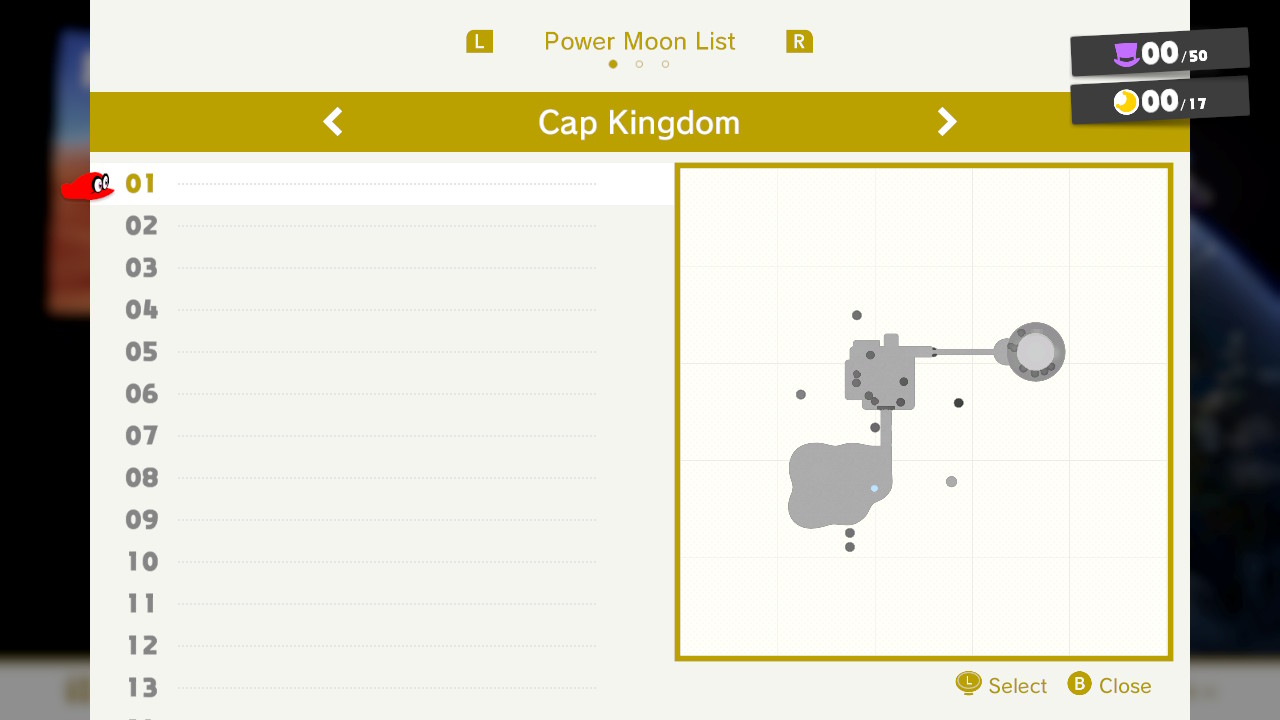 List Of All Kingdoms And Power Moons In Super Mario Odyssey