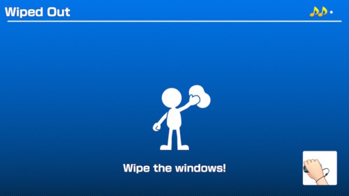 Wipe the windows screenshot of Super Mario Party video game interface.