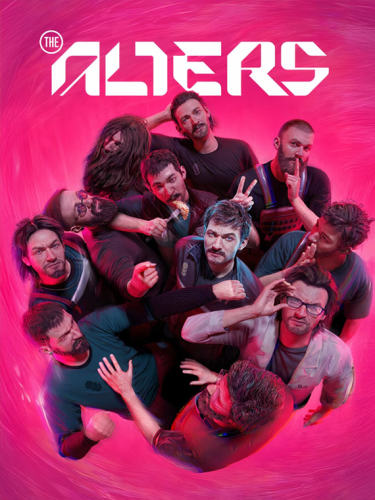 Cover media of The Alters video game.