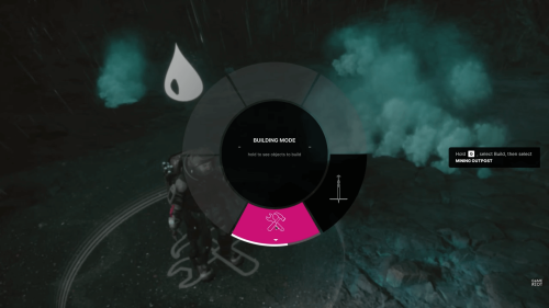 Items Wheel screenshot of The Alters video game interface.