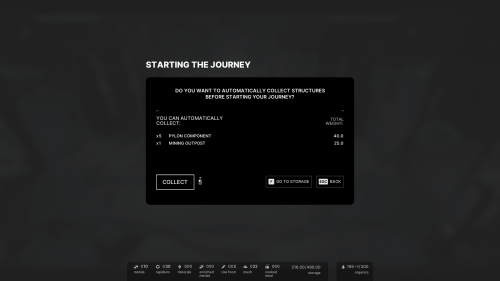 Result Screen screenshot of The Alters video game interface.