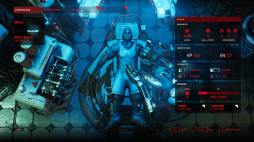 Store screenshot of The Ascent video game interface.