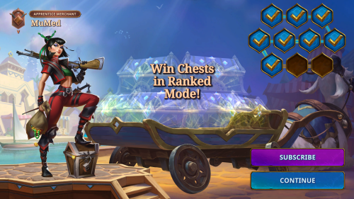 Result Screen screenshot of The Bazaar video game interface.