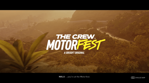 Cut Scene screenshot of The Crew Motorfest video game interface.