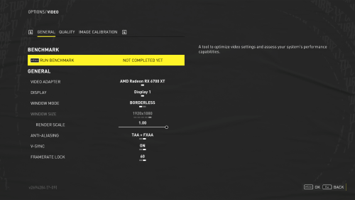 Video screenshot of The Crew Motorfest video game interface.