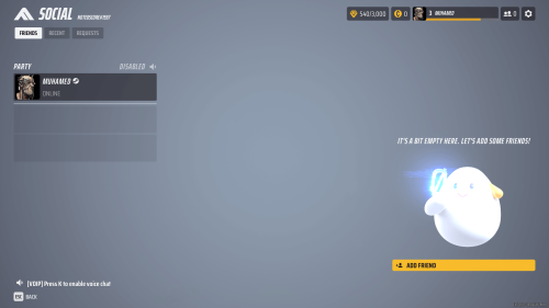 Social screenshot of The Finals video game interface.
