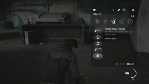 The Last of Us Part II, Interface In Game