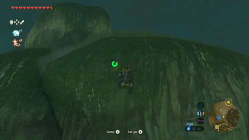 Endurance screenshot of The Legend of Zelda: Breath of the Wild video game interface.