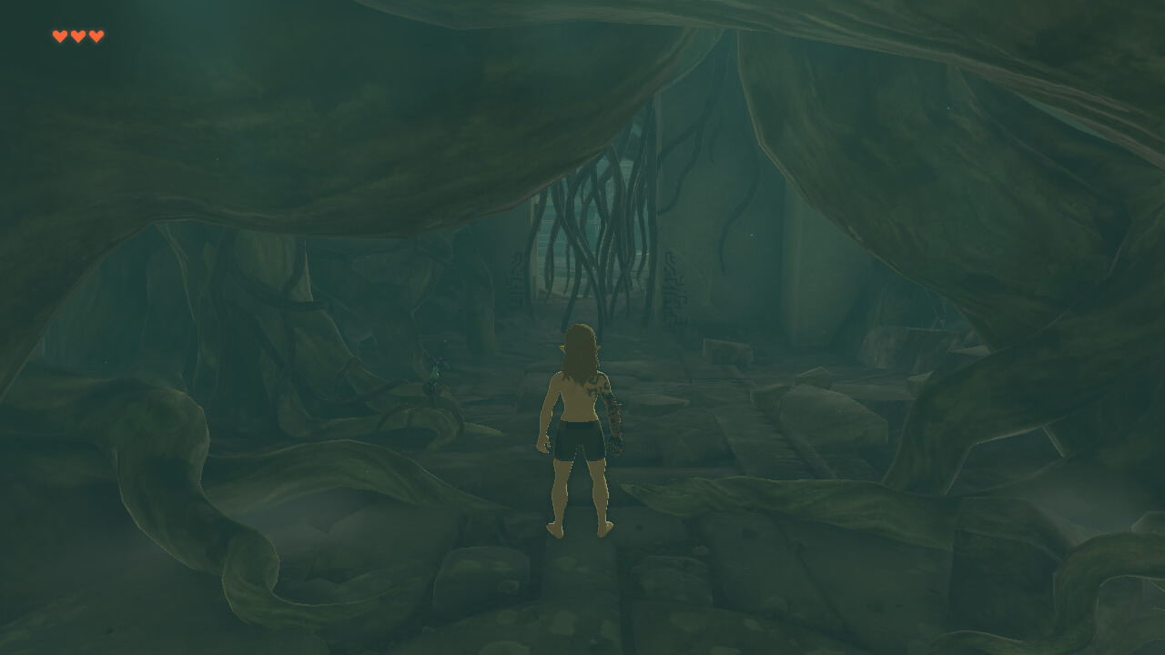 HUD screenshot of The Legend of Zelda: Tears of the Kingdom video game interface.