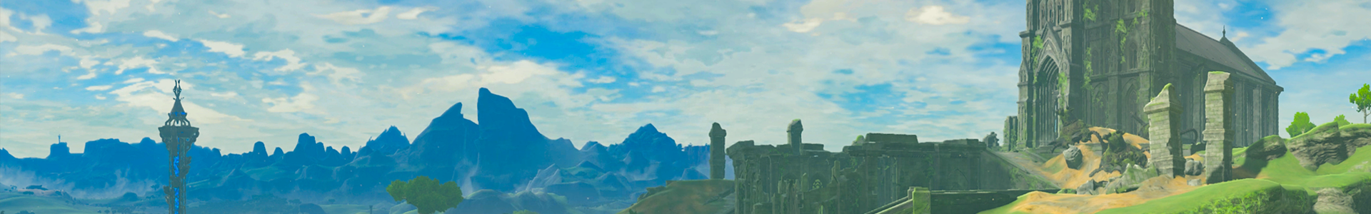 Banner media of The Legend of Zelda: Tears of the Kingdom video game.
