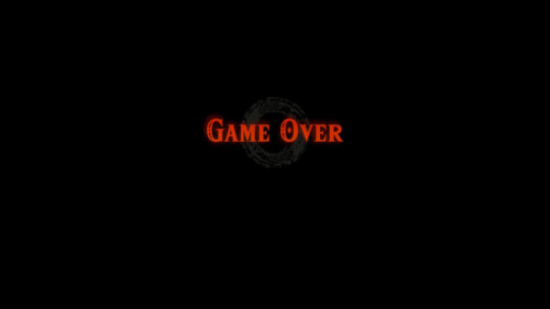 Game Over screenshot of The Legend of Zelda: Tears of the Kingdom video game interface.