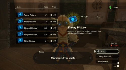 Store screenshot of The Legend of Zelda: Tears of the Kingdom video game interface.