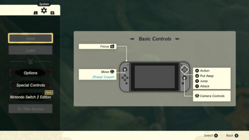 Tutorial screenshot of The Legend of Zelda: Tears of the Kingdom video game interface.