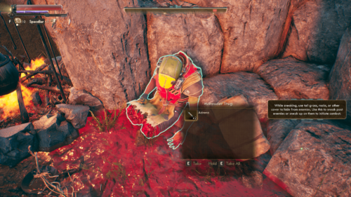 HUD screenshot of The Outer Worlds video game interface.