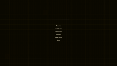 Pause screenshot of The Outer Worlds video game interface.