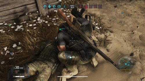 Heal screenshot of Tom Clancy’s Ghost Recon: Breakpoint video game interface.