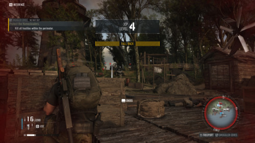 Level up screenshot of Tom Clancy’s Ghost Recon: Breakpoint video game interface.