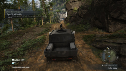 Location discovered screenshot of Tom Clancy’s Ghost Recon: Breakpoint video game interface.