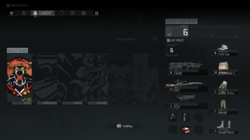 Select class screenshot of Tom Clancy’s Ghost Recon: Breakpoint video game interface.
