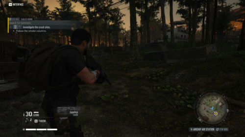Switch weapon screenshot of Tom Clancy’s Ghost Recon: Breakpoint video game interface.