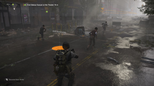 Echo reconstructed screenshot of Tom Clancy’s The Division 2 video game interface.
