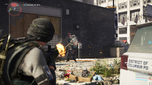 Kill enemy screenshot of Tom Clancy’s The Division 2 video game interface.