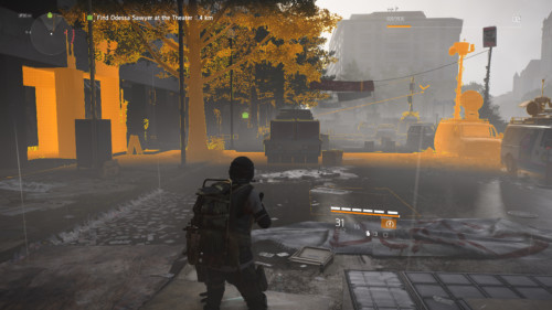 Scan screenshot of Tom Clancy’s The Division 2 video game interface.