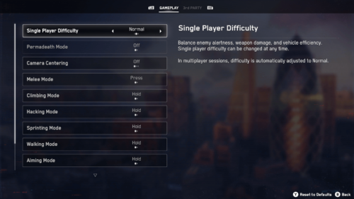 Gameplay screenshot of Watch Dogs: Legion video game interface.