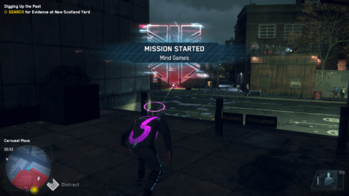 Quest screenshot of Watch Dogs: Legion video game interface.