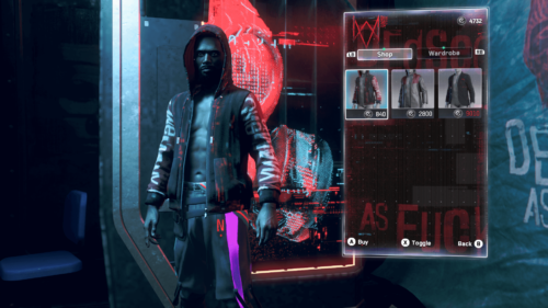 Store screenshot of Watch Dogs: Legion video game interface.
