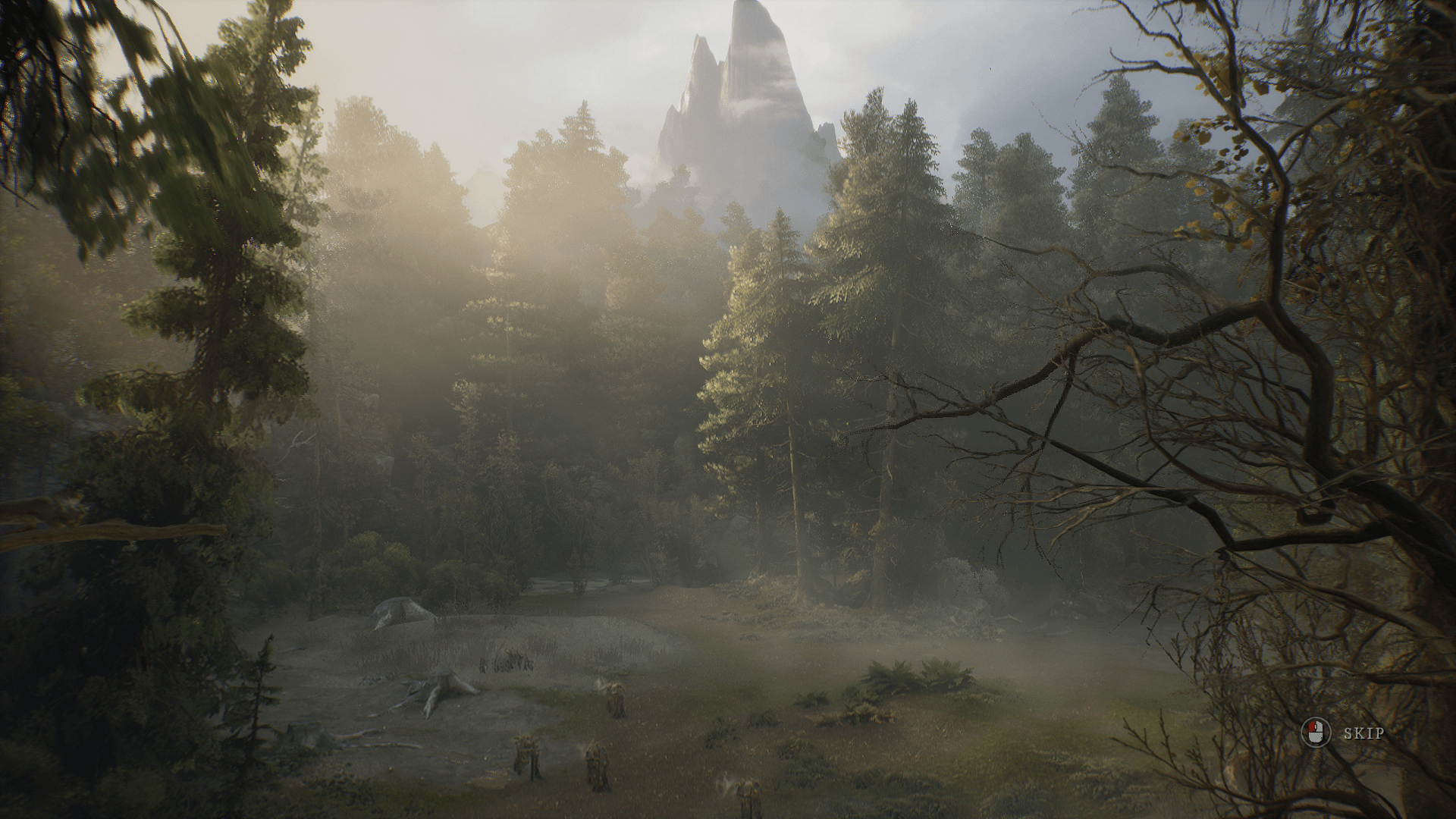 Skip screenshot of Witchfire video game interface.