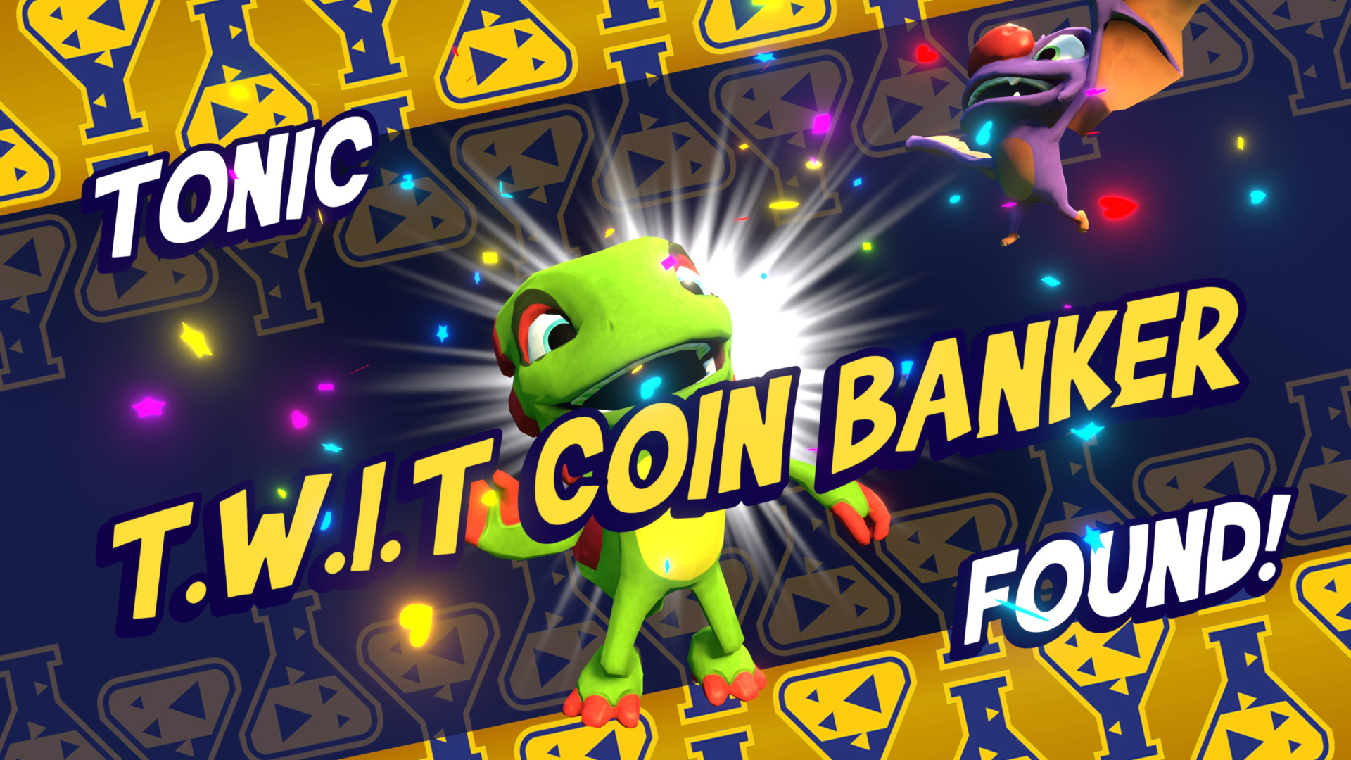 Tonic found screenshot of Yooka Laylee and the Impossible Lair video game interface.