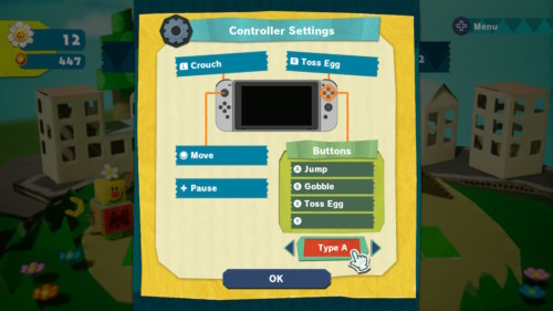 yoshis-crafted-world-controller-settings